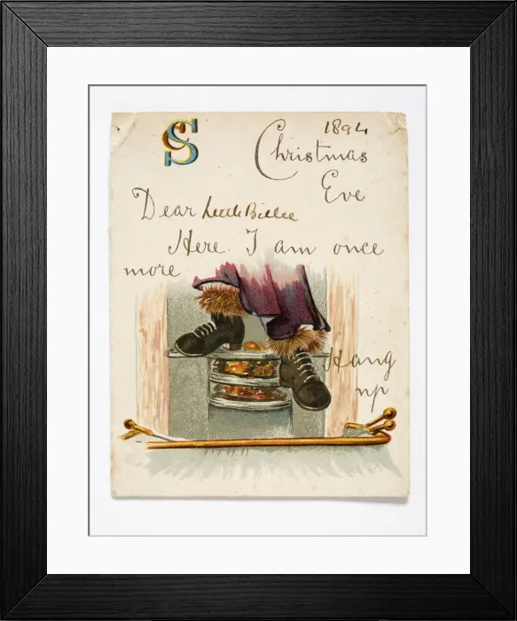 Framed Print : Christmas card Framed Print : Christmas card