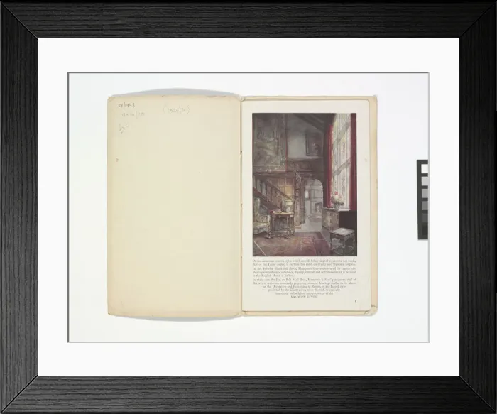 Framed Print : Pages from Hamptons catalogue, c. 1929-1930 Framed Print : Pages from Hamptons catalogue, c. 1929-1930