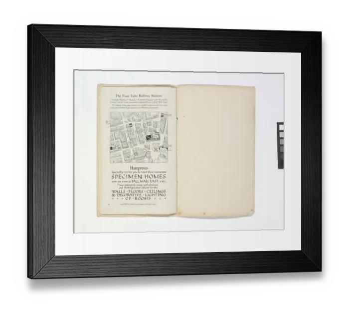 Framed Print : Pages from Hamptons catalogue, c. 1929-1930 Framed Print : Pages from Hamptons catalogue, c. 1929-1930