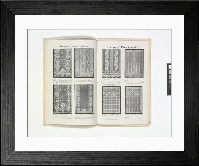 Framed Print : Pages from Hamptons catalogue, c. 1929-1930 Framed Print : Pages from Hamptons catalogue, c. 1929-1930