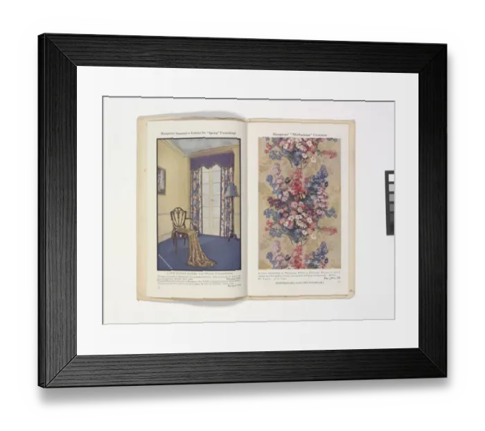 Framed Print : Pages from Hamptons catalogue, c. 1929-1930 Framed Print : Pages from Hamptons catalogue, c. 1929-1930