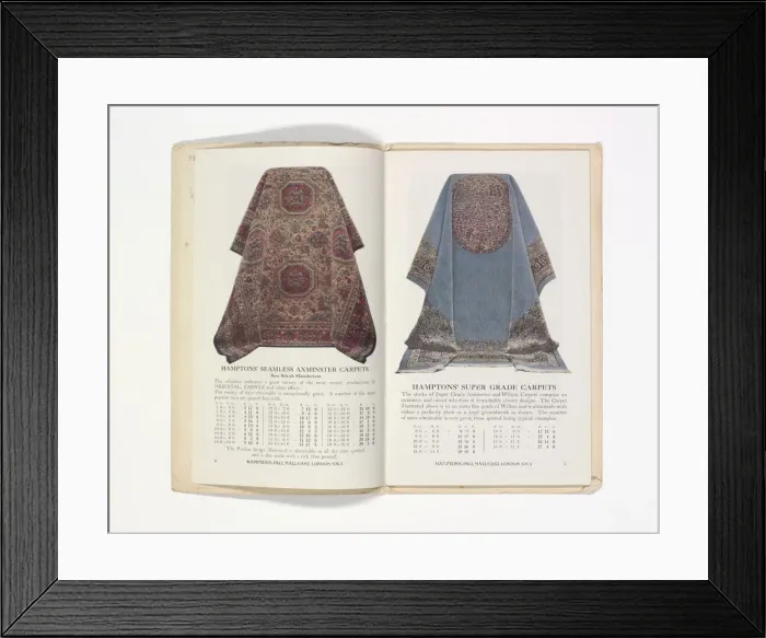 Framed Print : Pages from Hamptons catalogue, c. 1929-1930 Framed Print : Pages from Hamptons catalogue, c. 1929-1930