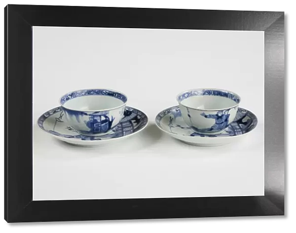 Tea bowls and saucers