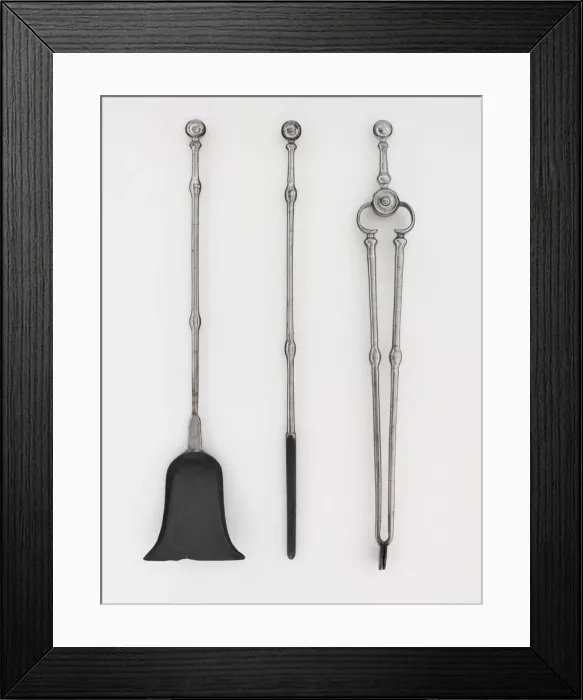 Framed Print : Fire tools Framed Print : Fire tools