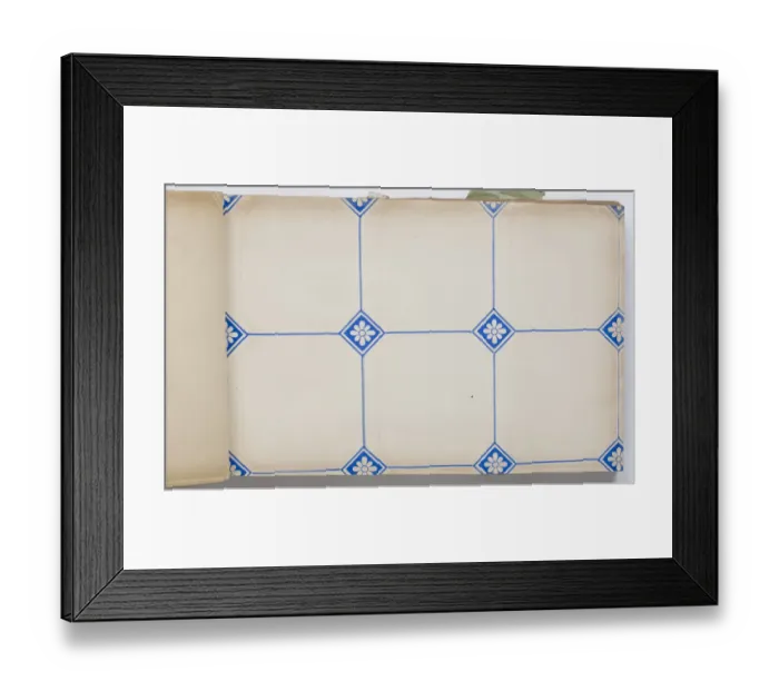 Framed Print : Page from a wallpaper sample book Framed Print : Page from a wallpaper sample book