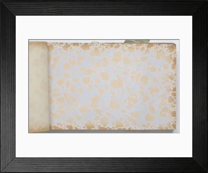 Framed Print : Page from a wallpaper sample book Framed Print : Page from a wallpaper sample book