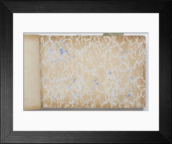 Framed Print : Page from a wallpaper sample book Framed Print : Page from a wallpaper sample book