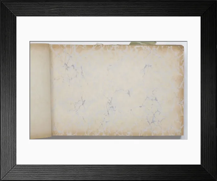 Framed Print : Page from a wallpaper sample book Framed Print : Page from a wallpaper sample book