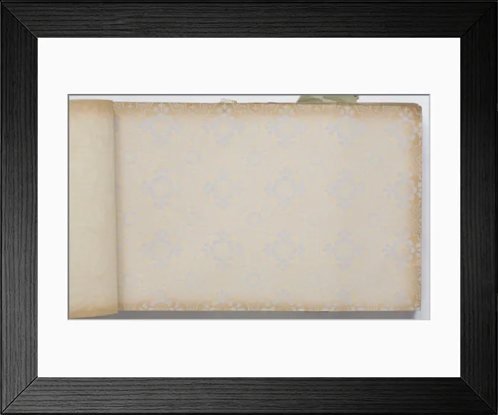 Framed Print : Page from a wallpaper sample book Framed Print : Page from a wallpaper sample book
