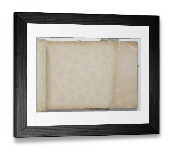 Framed Print : Page from a wallpaper sample book Framed Print : Page from a wallpaper sample book