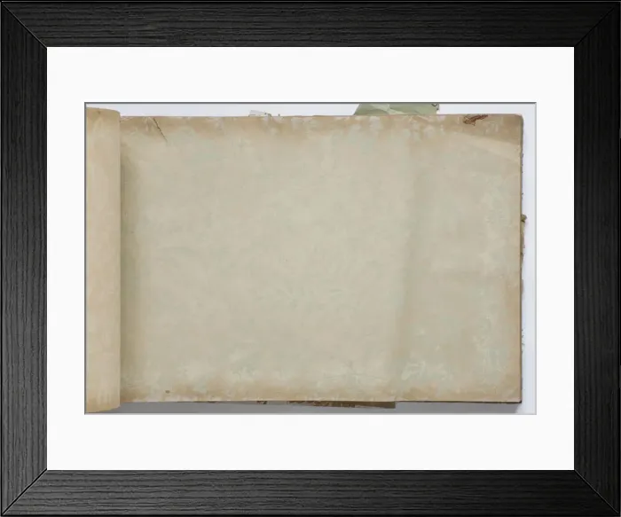 Framed Print : Page from a wallpaper sample book Framed Print : Page from a wallpaper sample book