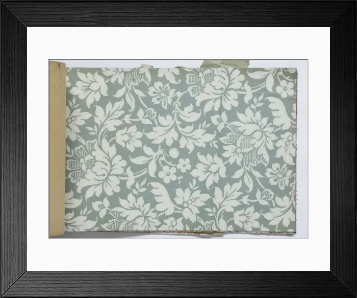 Framed Print : Page from a wallpaper sample book Framed Print : Page from a wallpaper sample book
