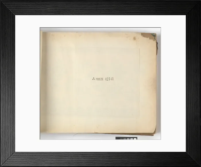 Framed Print : Page from New Artistic Wall Papers Framed Print : Page from New Artistic Wall Papers