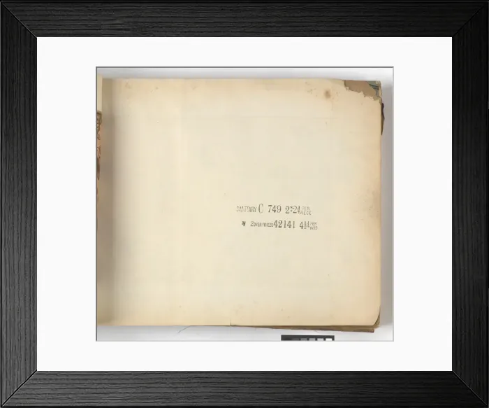 Framed Print : Page from New Artistic Wall Papers Framed Print : Page from New Artistic Wall Papers