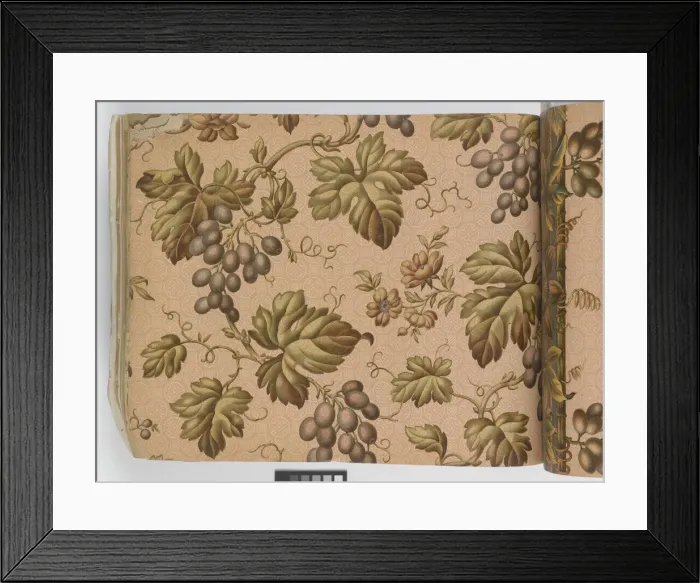 Framed Print : Page from New Artistic Wall Papers Framed Print : Page from New Artistic Wall Papers