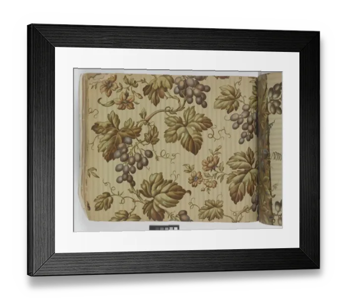 Framed Print : Page from New Artistic Wall Papers Framed Print : Page from New Artistic Wall Papers