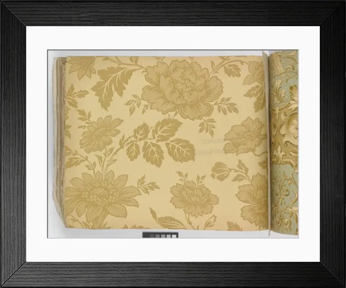Framed Print : Page from New Artistic Wall Papers Framed Print : Page from New Artistic Wall Papers