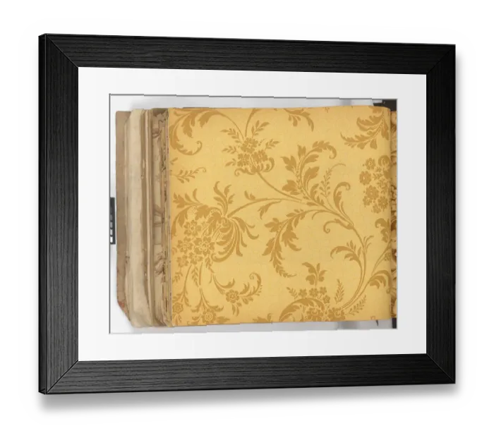 Framed Print : Page from New Artistic Wall Papers Framed Print : Page from New Artistic Wall Papers