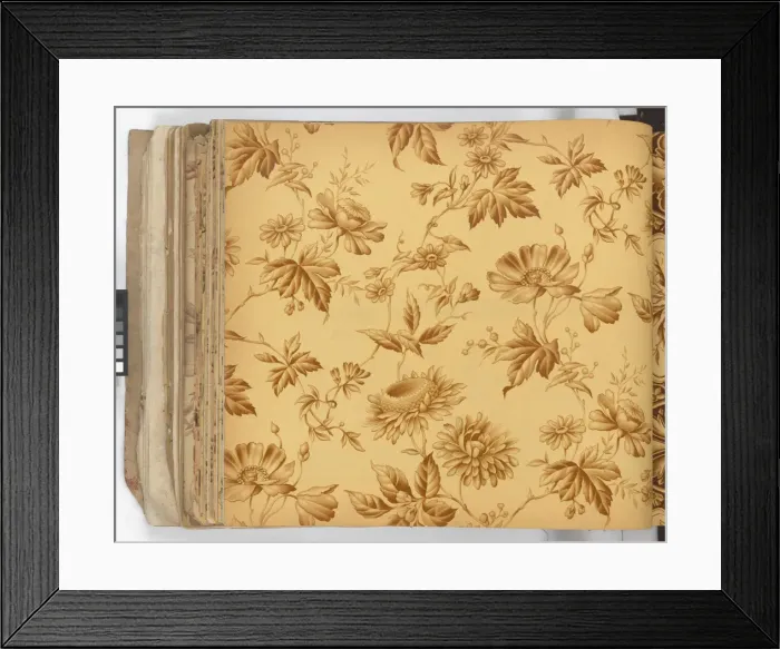 Framed Print : Page from New Artistic Wall Papers Framed Print : Page from New Artistic Wall Papers