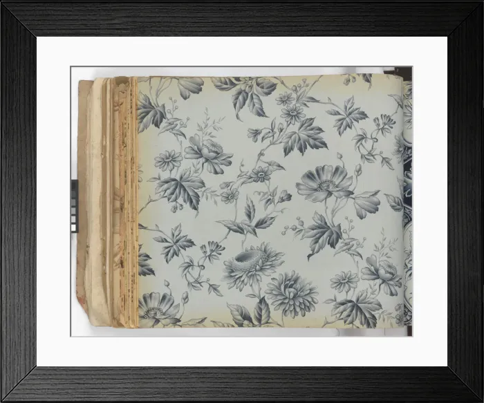 Framed Print : Page from New Artistic Wall Papers Framed Print : Page from New Artistic Wall Papers
