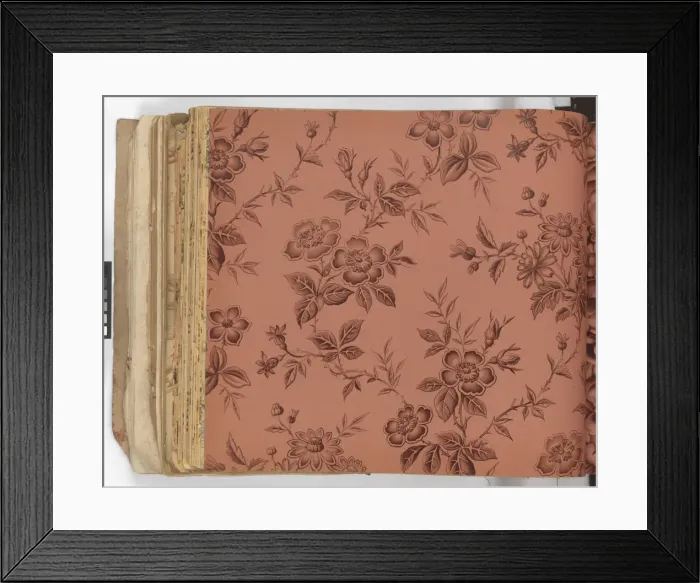 Framed Print : Page from New Artistic Wall Papers Framed Print : Page from New Artistic Wall Papers