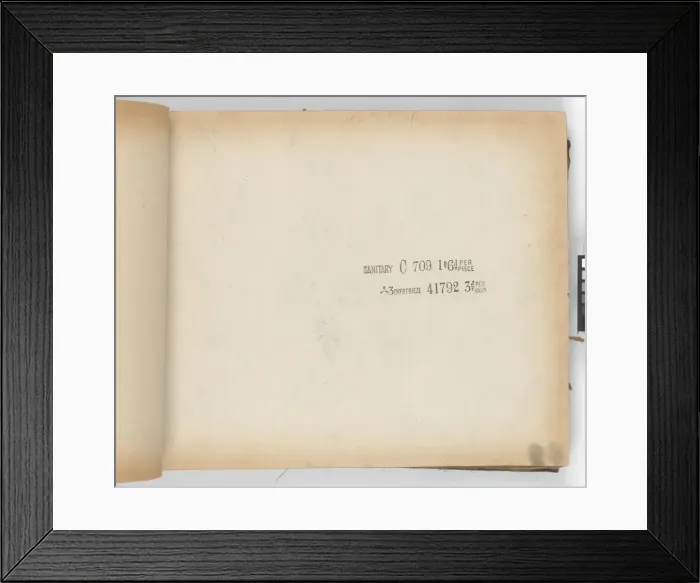 Framed Print : Page from New Artistic Wall Papers Framed Print : Page from New Artistic Wall Papers