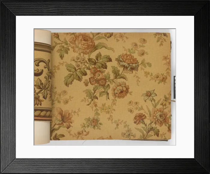 Framed Print : Page from New Artistic Wall Papers Framed Print : Page from New Artistic Wall Papers