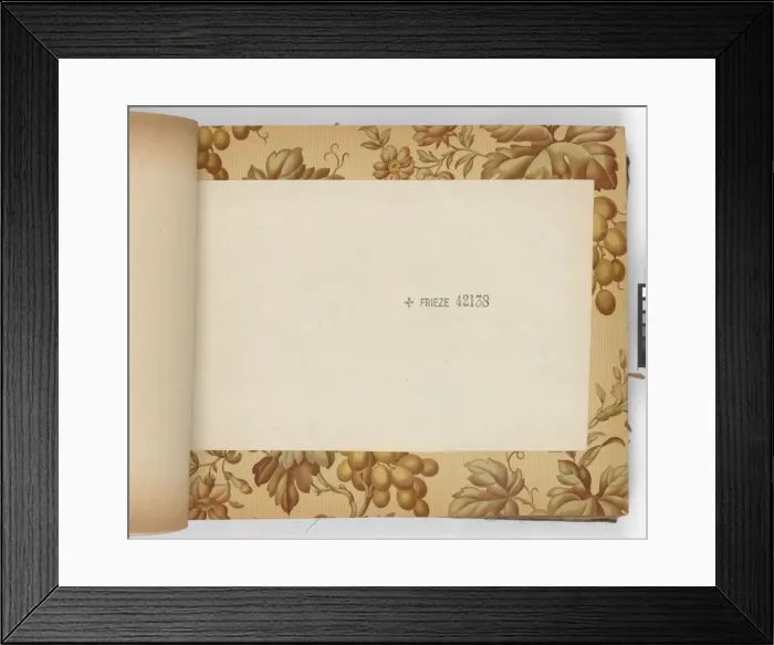 Framed Print : Page from New Artistic Wall Papers Framed Print : Page from New Artistic Wall Papers