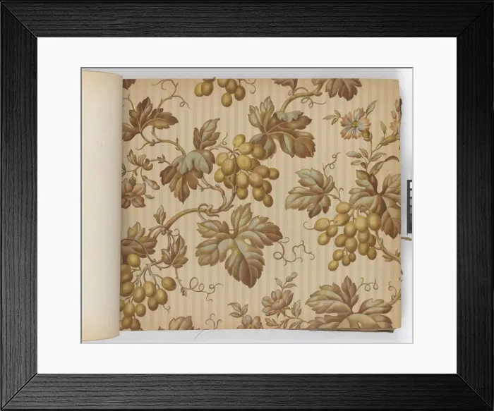 Framed Print : Page from New Artistic Wall Papers Framed Print : Page from New Artistic Wall Papers