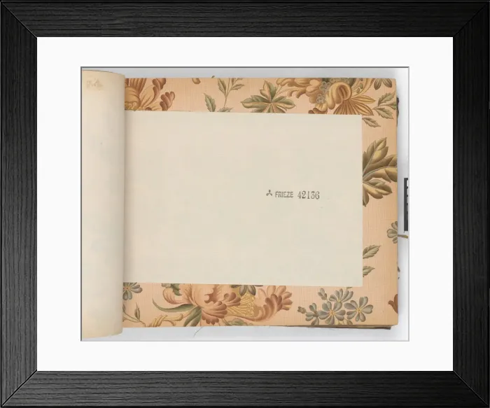 Framed Print : Page from New Artistic Wall Papers Framed Print : Page from New Artistic Wall Papers