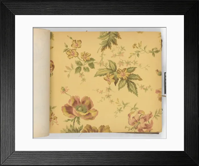 Framed Print : Page from New Artistic Wall Papers Framed Print : Page from New Artistic Wall Papers