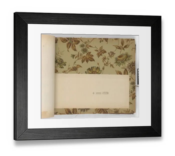 Framed Print : Page from New Artistic Wall Papers Framed Print : Page from New Artistic Wall Papers