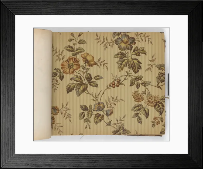 Framed Print : Page from New Artistic Wall Papers Framed Print : Page from New Artistic Wall Papers
