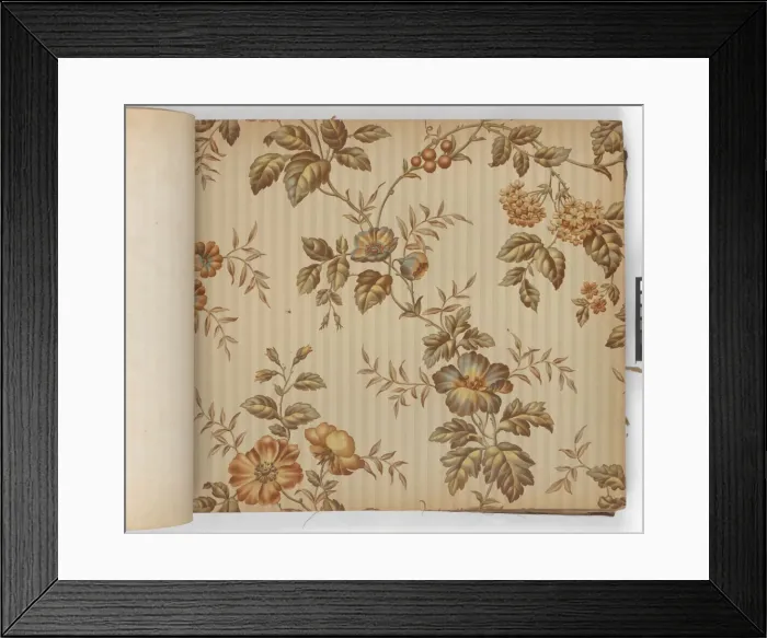 Framed Print : Page from New Artistic Wall Papers Framed Print : Page from New Artistic Wall Papers
