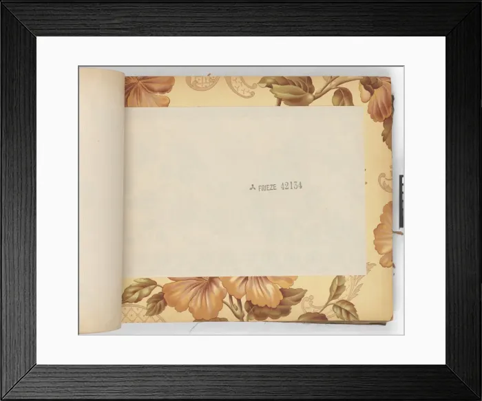 Framed Print : Page from New Artistic Wall Papers Framed Print : Page from New Artistic Wall Papers