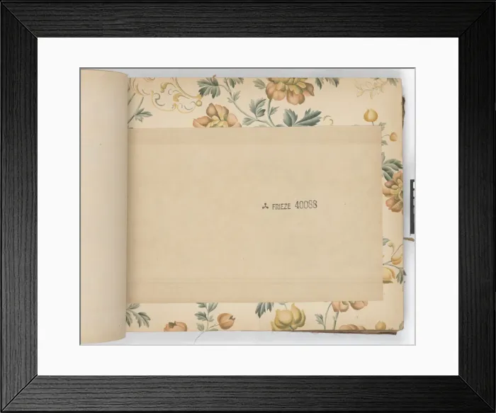 Framed Print : Page from New Artistic Wall Papers Framed Print : Page from New Artistic Wall Papers