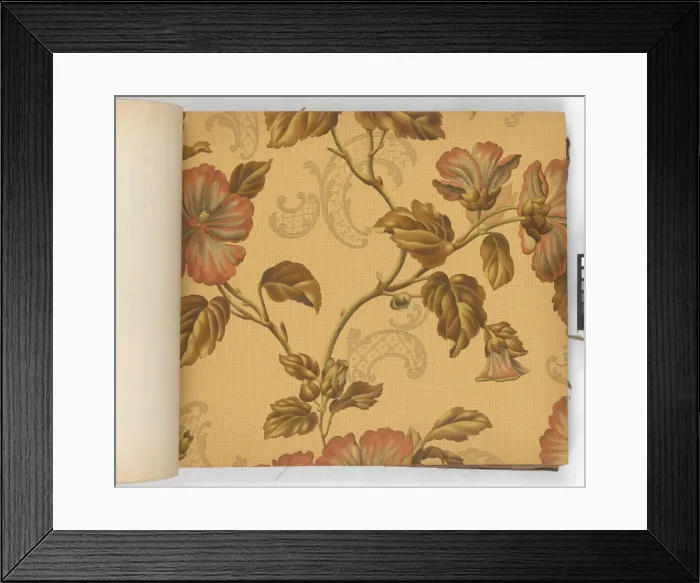 Framed Print : Page from New Artistic Wall Papers Framed Print : Page from New Artistic Wall Papers