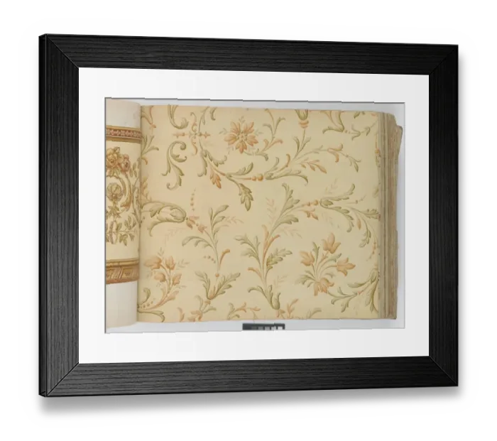 Framed Print : Page from New Artistic Wall Papers Framed Print : Page from New Artistic Wall Papers