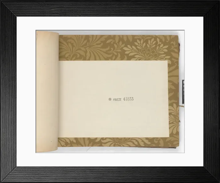 Framed Print : Page from New Artistic Wall Papers Framed Print : Page from New Artistic Wall Papers