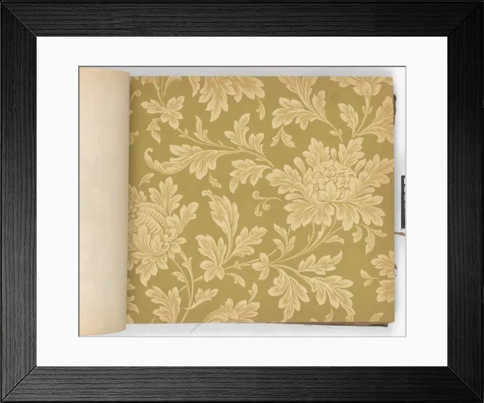 Framed Print : Page from New Artistic Wall Papers Framed Print : Page from New Artistic Wall Papers
