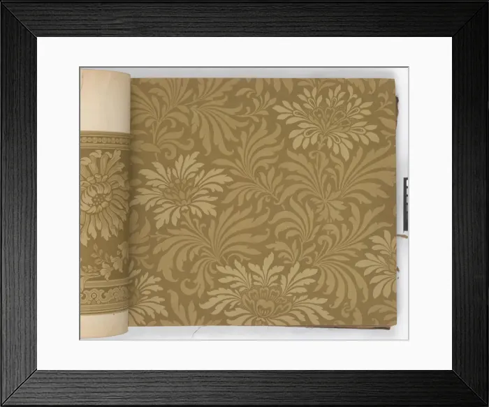 Framed Print : Page from New Artistic Wall Papers Framed Print : Page from New Artistic Wall Papers