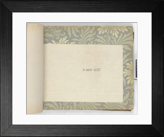 Framed Print : Page from New Artistic Wall Papers Framed Print : Page from New Artistic Wall Papers