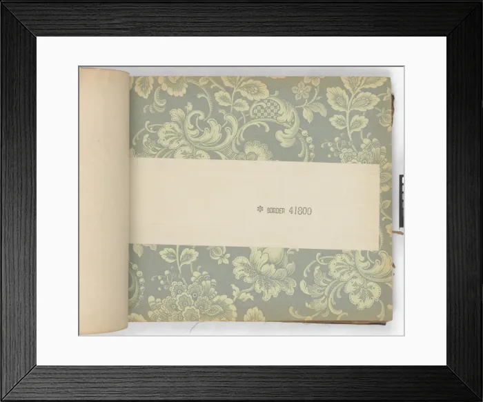 Framed Print : Page from New Artistic Wall Papers Framed Print : Page from New Artistic Wall Papers