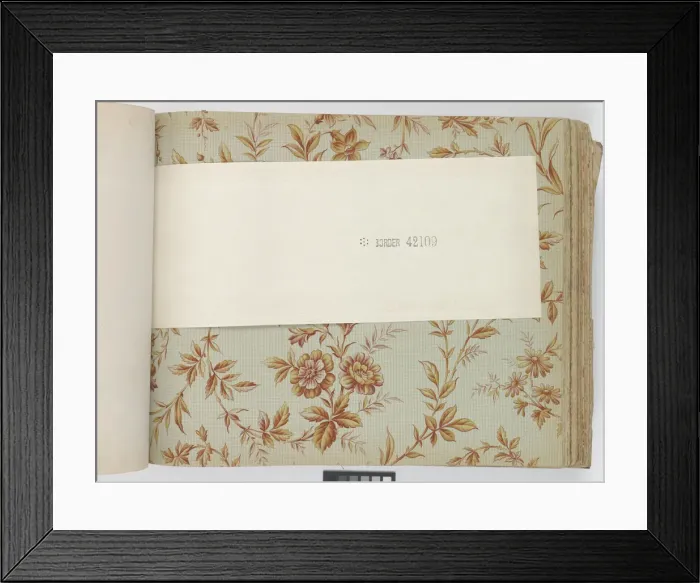 Framed Print : Page from New Artistic Wall Papers Framed Print : Page from New Artistic Wall Papers