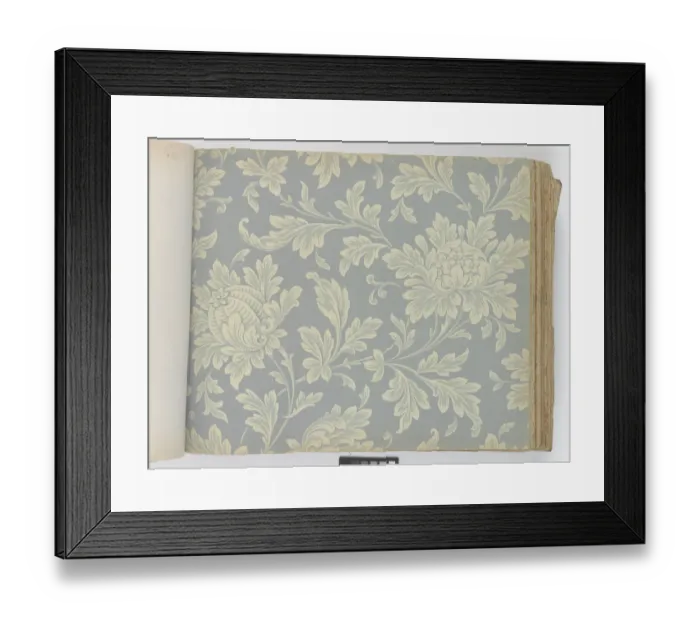 Framed Print : Page from New Artistic Wall Papers Framed Print : Page from New Artistic Wall Papers