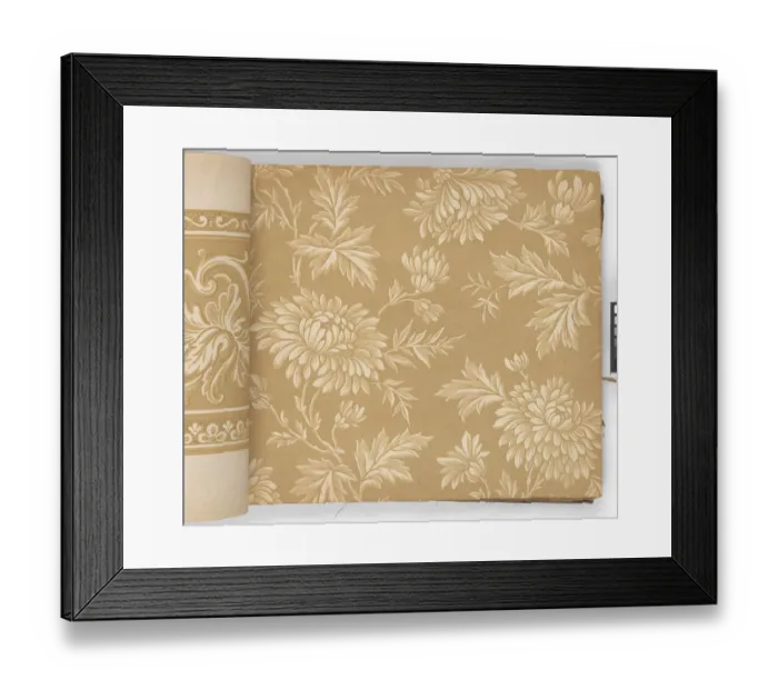Framed Print : Page from New Artistic Wall Papers Framed Print : Page from New Artistic Wall Papers