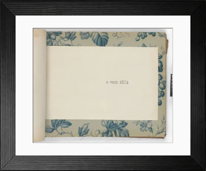 Framed Print : Page from New Artistic Wall Papers Framed Print : Page from New Artistic Wall Papers