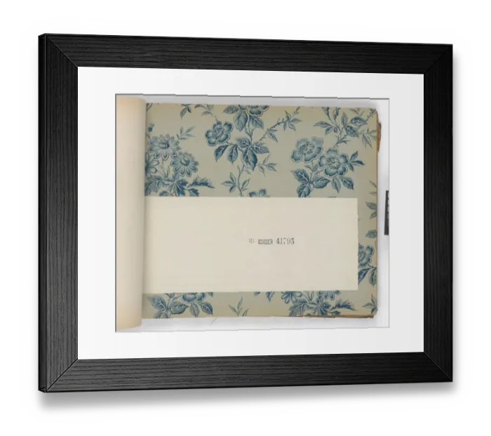 Framed Print : Page from New Artistic Wall Papers Framed Print : Page from New Artistic Wall Papers