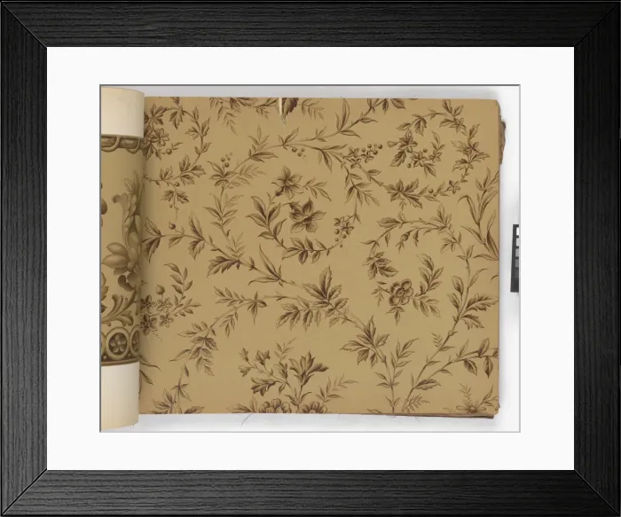 Framed Print : Page from New Artistic Wall Papers Framed Print : Page from New Artistic Wall Papers