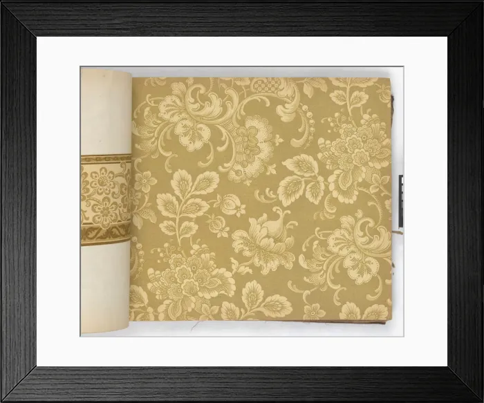 Framed Print : Page from New Artistic Wall Papers Framed Print : Page from New Artistic Wall Papers